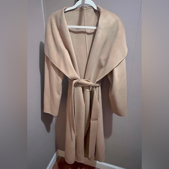 Sold - THE CURATED wrap coat camel - Picture 4 of 7